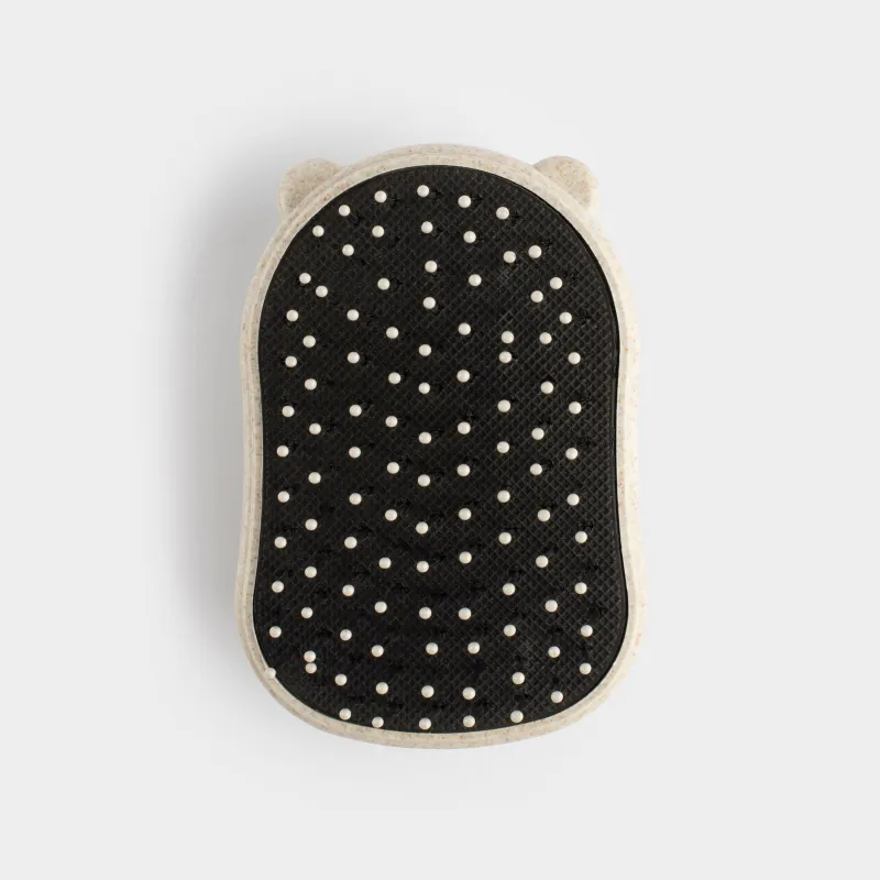 Расческа массажная для волос, 9х6 см, дорожная, растительное волокно/пластик, Travel color