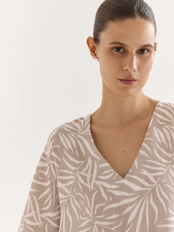 Платье женское, с коротким рукавом, Almi, image-2