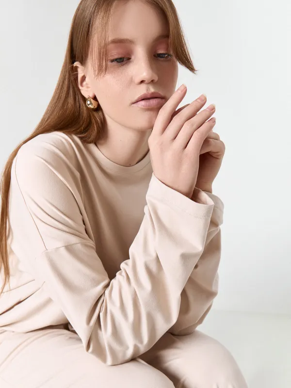 Серьги-пусеты, 2 см, 2 шт, металл, золотистые, Jewelry, image-3