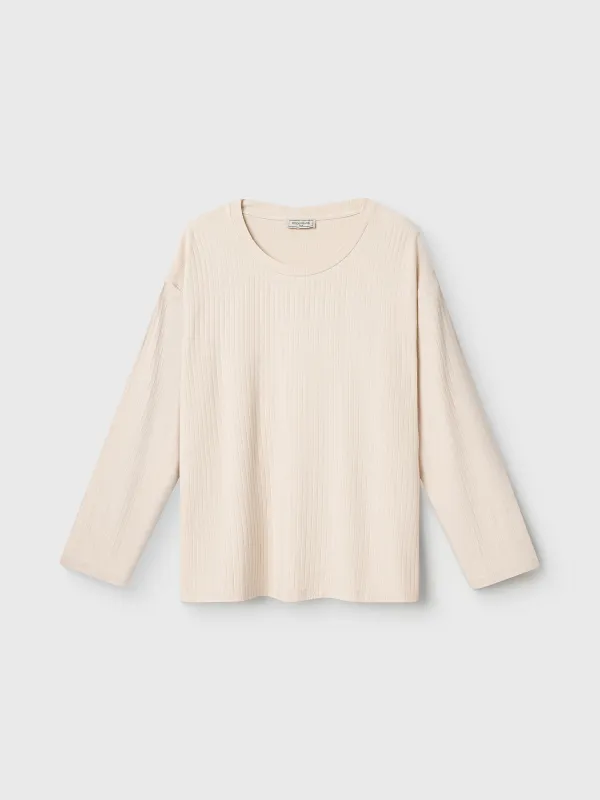 Лонгслив домашний, песочный, Camaria, image-6