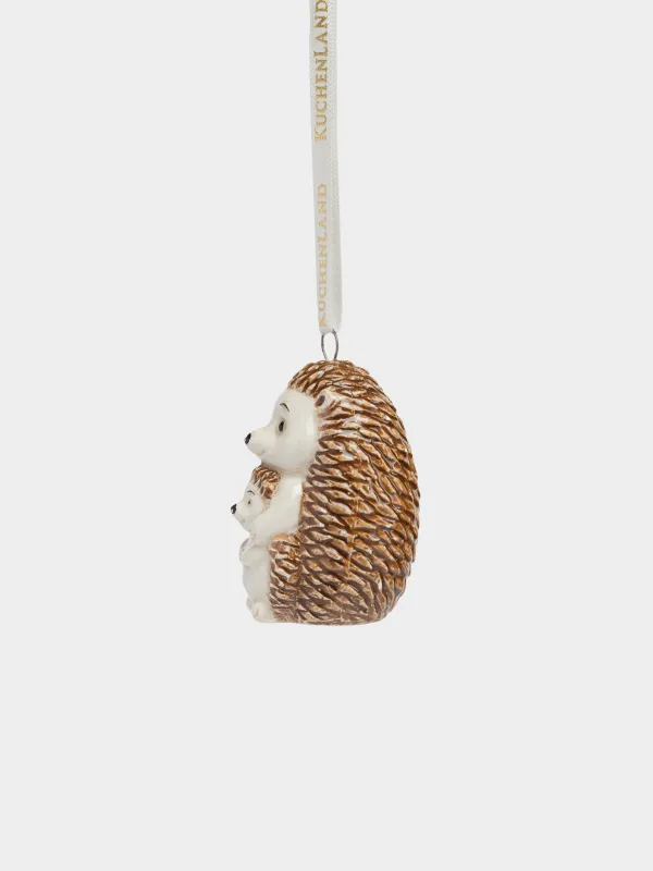 Игрушка елочная, 5 см, Ежи, Figure christmas, image-1
