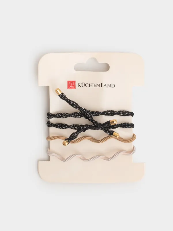 Набор резинок для волос, 5 см, 4 шт, нейлон, Gracile, image-3