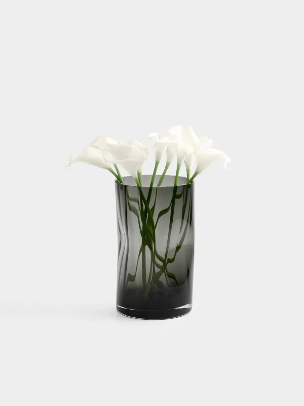 Ваза для цветов, серая, Brinicle, image-4