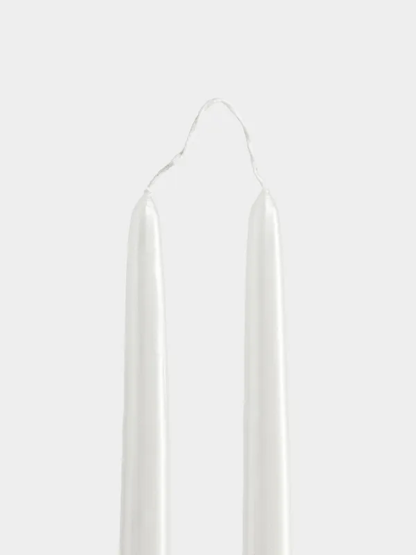 Свеча, 38 см, 2 шт, тонкая, с общим фитилем, Vivid candle, image-1