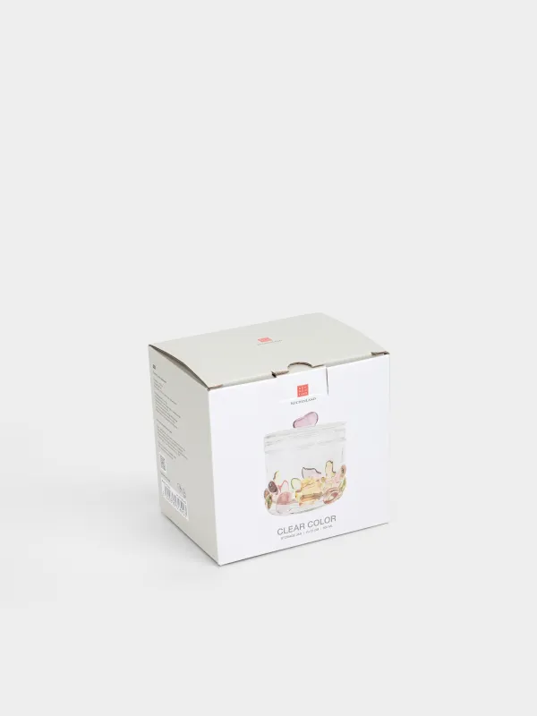 Емкость для хранения, 11х12 см, 300 мл, стекло, цветная, Clear color, image-5