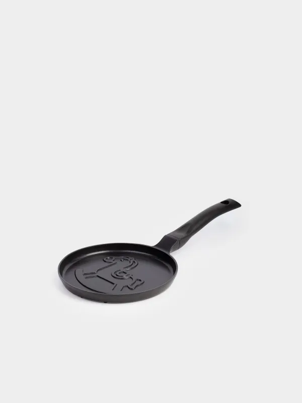 Сковорода для омлета и панкейков, 18 см, с покрытием, алюминий, Лошадка, Action, image-0