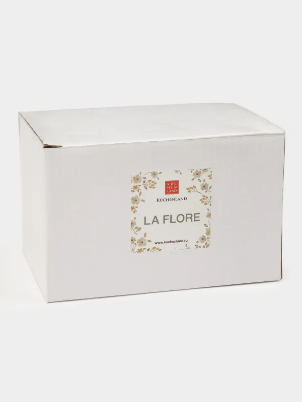 Кружка, 460 мл, Винтажные цветы, La flore, image-4