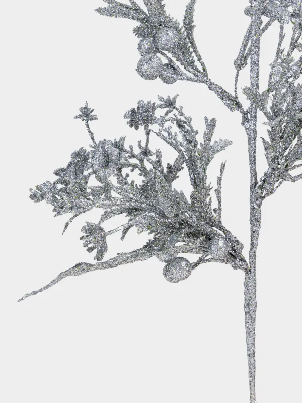 Ветка декоративная, 64 см, полиэтилен/пластик, Sparkle decor, image-3