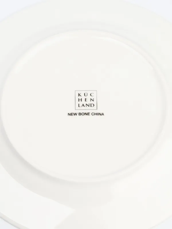 Тарелка закусочная, 19 см, Кот и бабочка, Ideas life, image-4