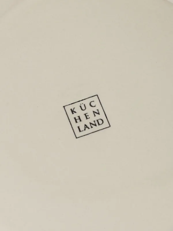 Тарелка закусочная, 21 см, 2 шт, керамика, бежевая, в крапинку, Speckled, image-4