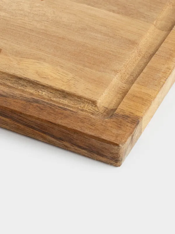 Доска разделочная, 30х20 см, прямоугольная, дерево, Noble tree, image-3