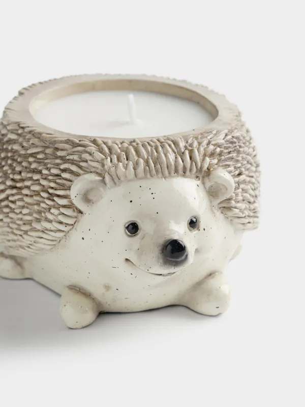 Свеча ароматическая, в подсвечнике, Аромат, Ежик, Hedgehog, image-1