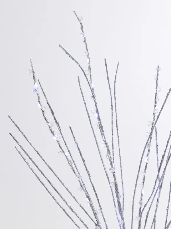 Ветка декоративная, 1 м, Кристаллы, Crystal decor, image-3