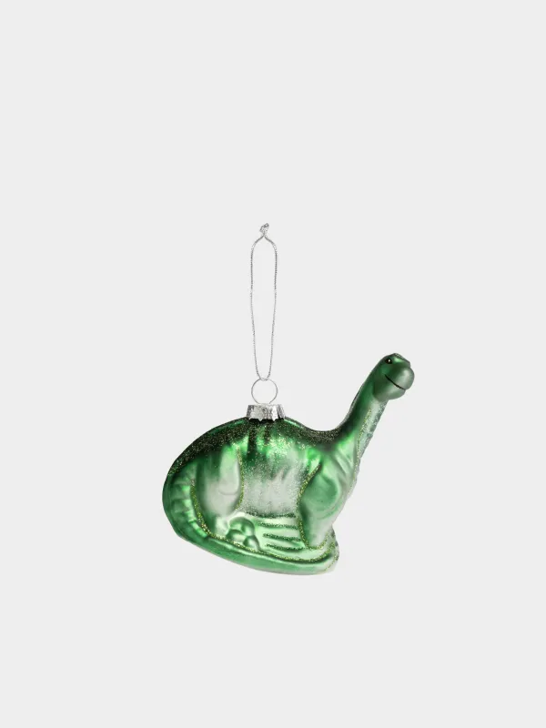Игрушка елочная, 9х10 см, Динозавр, Figure christmas, image-0