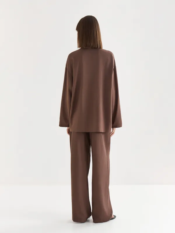 Рубашка с длинным рукавом, Redana, image-4