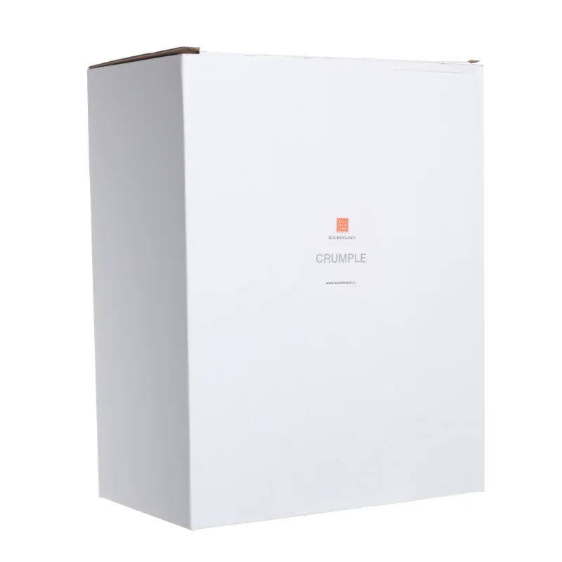 Ваза для фруктов, 26x20 см, керамика, молочная, Изгибы, Crumple, image-3