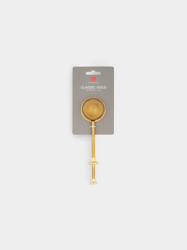 Сито для заваривания чая, 17 см, Шар, Classic gold, image-4