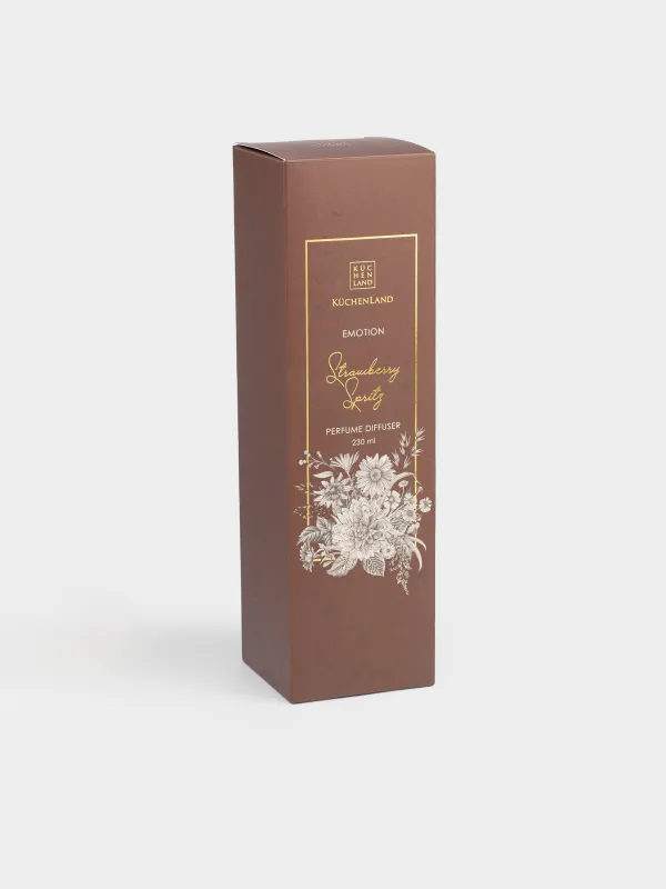 Ароматический диффузор, 230 мл, коричневый, Strawberry Spritz, Emotion, image-3
