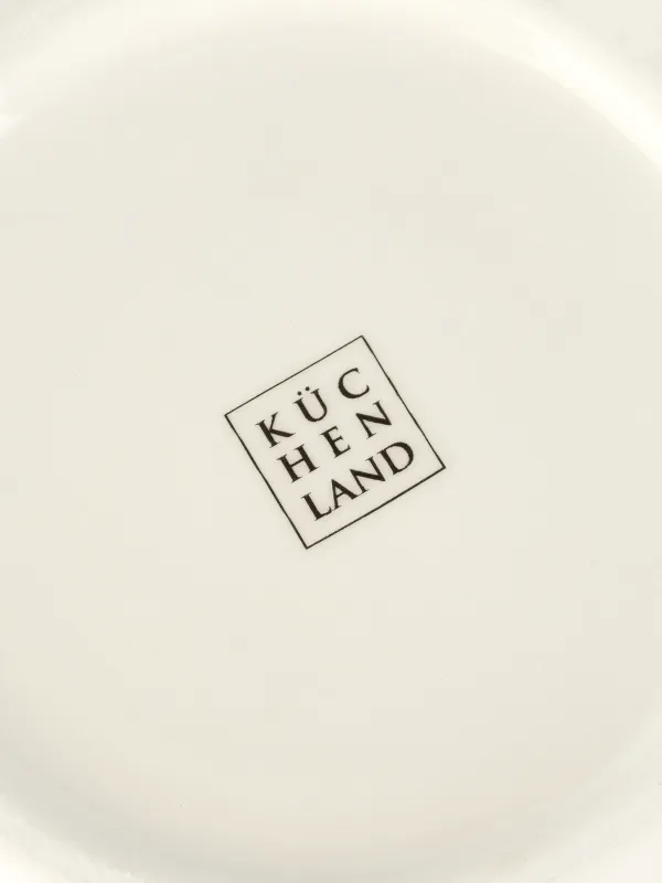 Емкость для специй, 12x9 см, 550 мл, с ложкой, керамика/дерево, Мятый эффект, Crumple kitchen, image-4