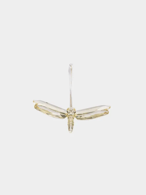 Игрушка елочная, 10х14 см, Стрекоза, Figure crystal, image-1