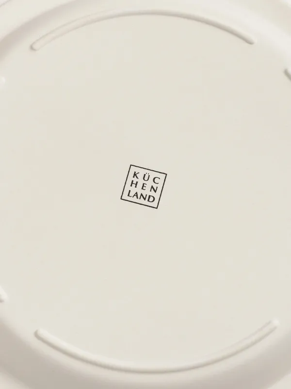 Тарелка закусочная, детская, 21 см, бамбук, голубая, Динозавры, Dino, image-4