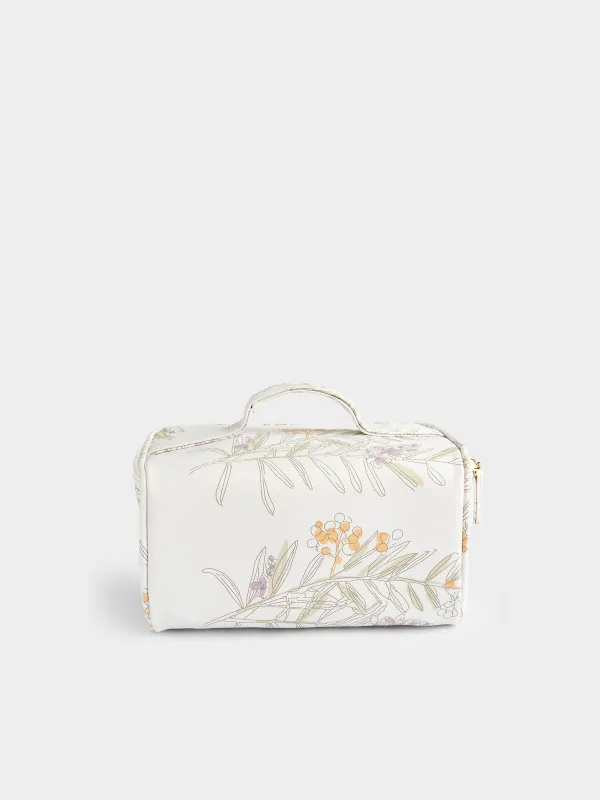 Косметичка, 23х13 см, с ручкой, Мимоза, Isadora, image-5
