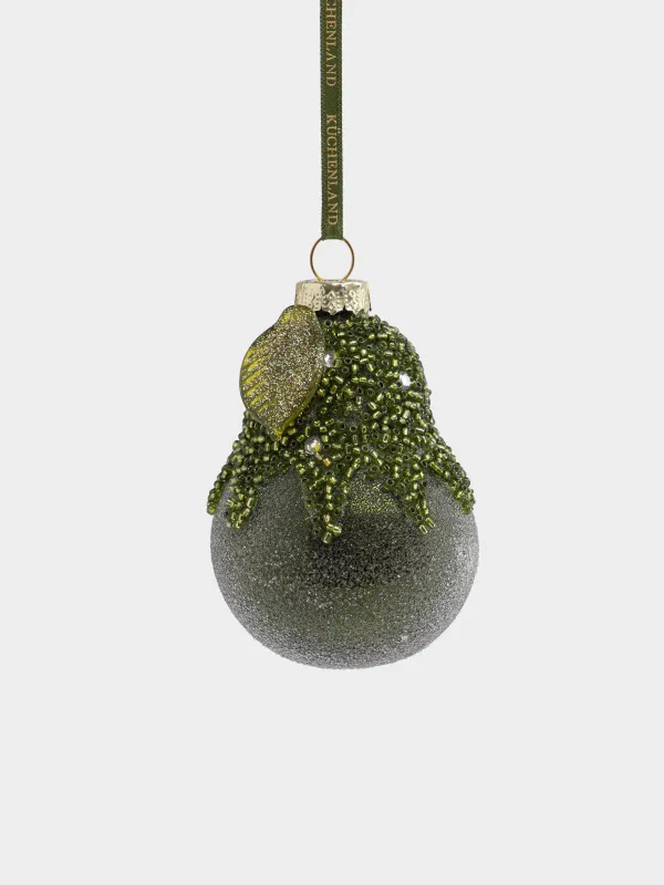 Игрушка елочная, 8 см, Груша, Fruits, image-1