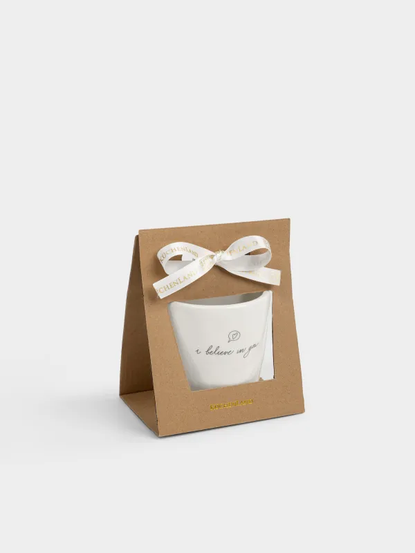 Стакан, 9 см, 320 мл, керамика D, молочный, Always, Crumple amour, image-5