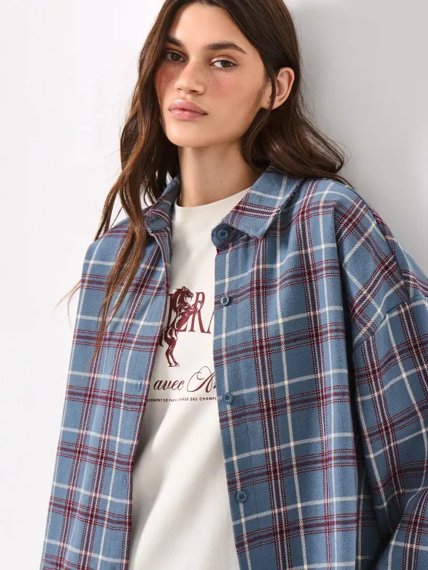 Рубашка женская, с длинным рукавом, Jamie, image-1