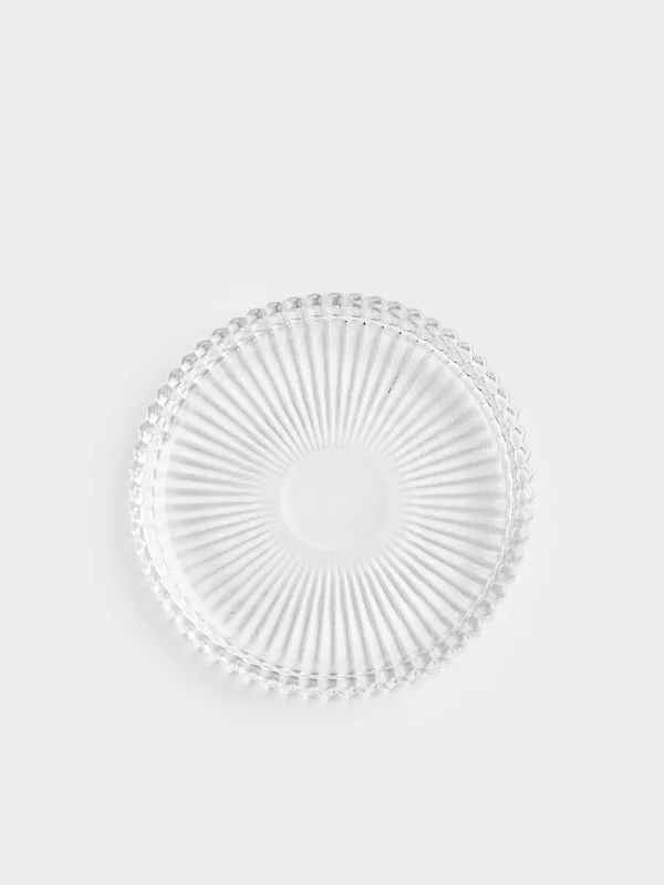 Подсвечник, 10x1 см, для цилиндрической свечи, стекло, Ribby, image-2