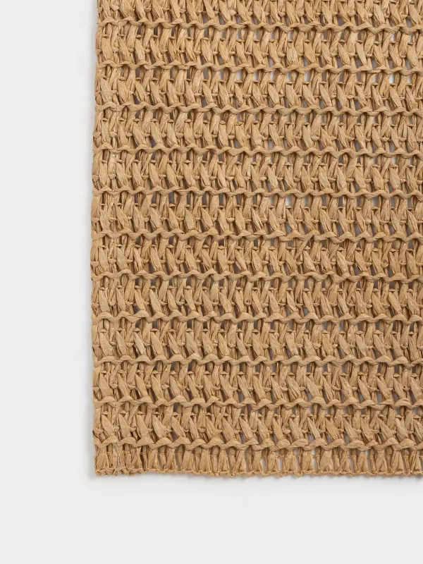 Салфетка под приборы, 30х45 см, из целлюлозы, Straw, image-1