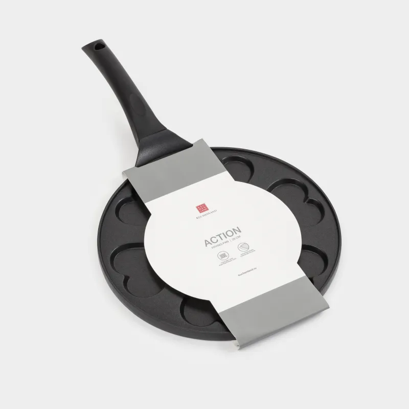 Сковорода для яиц и оладий, 26 см, 7 отд, с покрытием, алюминий, Сердце, Action, image-5