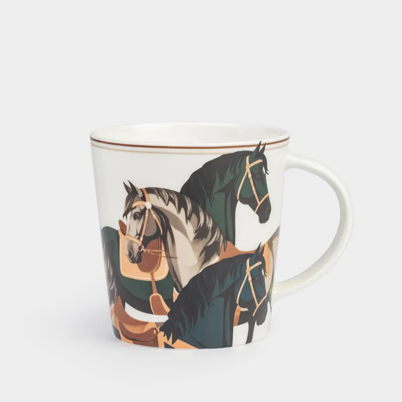 Кружка, 450 мл, Лошади, Horse