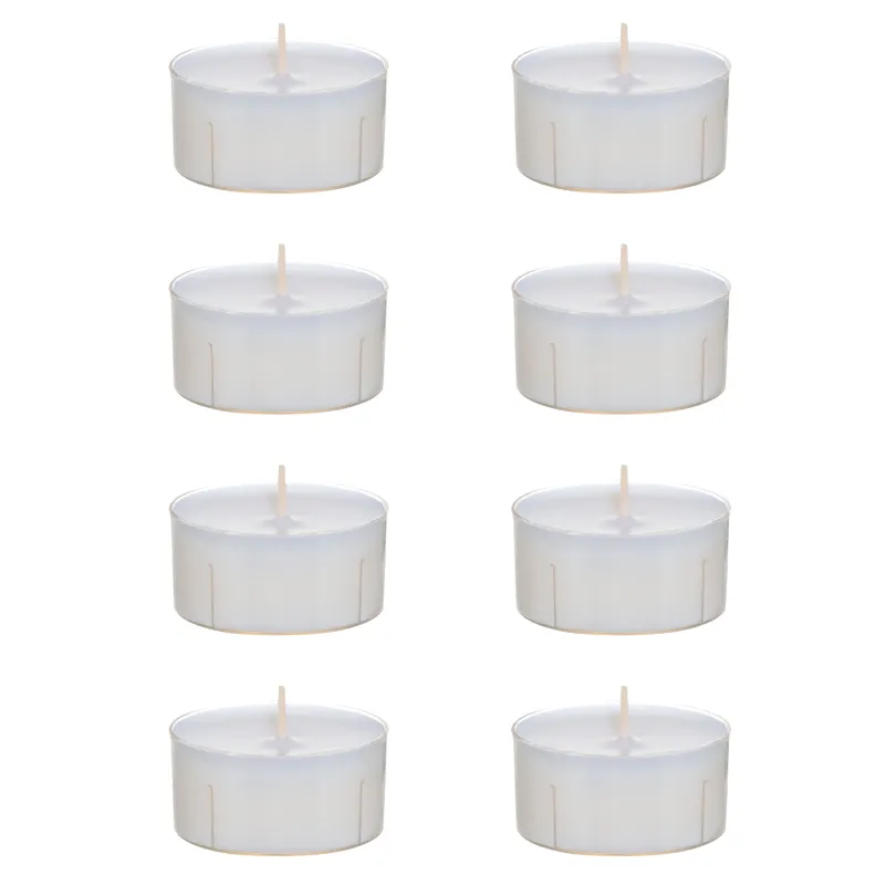 Свеча ароматическая, 6 см, 8 шт, чайная, Ruby Mandarin Bellini, Luxury white