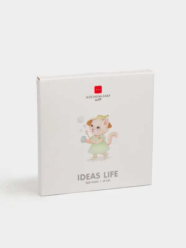 Тарелка закусочная, 19 см, Кошка в шляпе, Ideas life, image-5