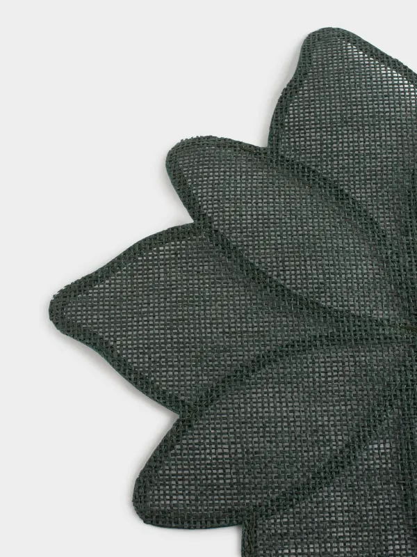Салфетка под приборы, 38х38 см, Цветок, Straw shape, image-1