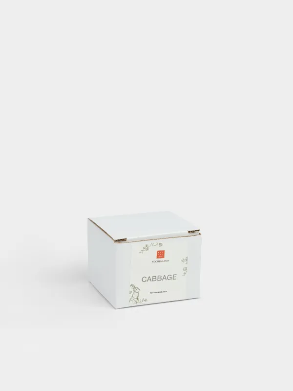 Подставка для яйца, 6 см, фарфор P, зеленая, Капуста, Cabbage, image-4