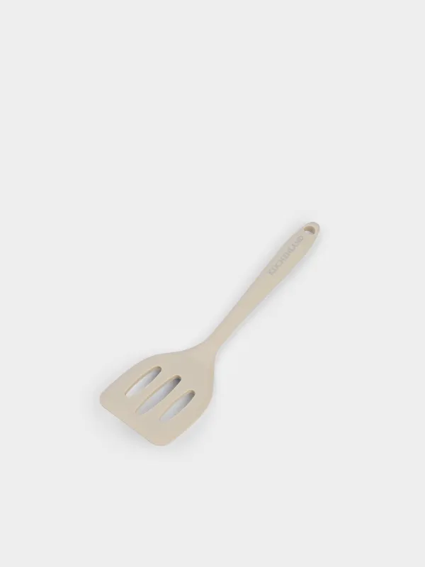 Лопатка, 21 см, с прорезями, силикон/нейлон, бежевая, Benefit, image-2