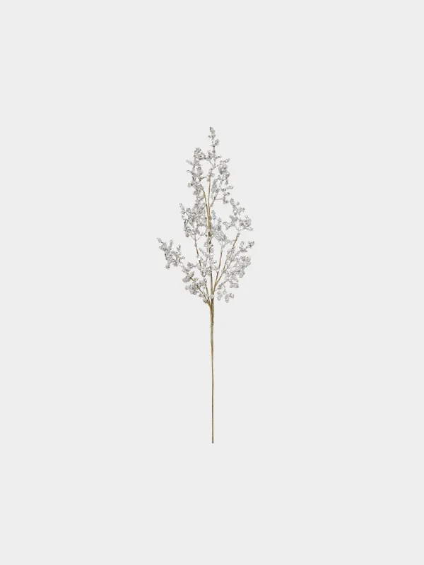 Ветка декоративная, 60 см, Серебристая ветка, Sparkle decor, image-0