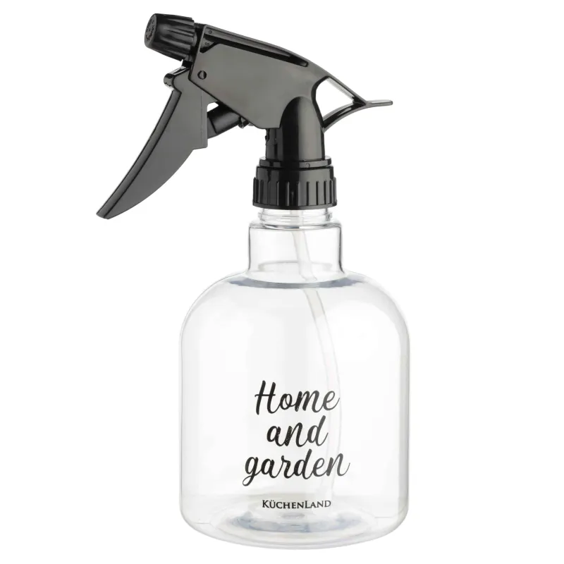 Пульверизатор, 500 мл, бытовой, пластик, черный, Home and garden, Compact black, image-0