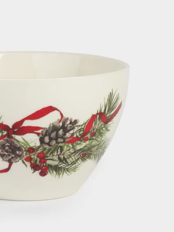 Пиала, 14х8 см, Шишки и рябина, Rowan delice, image-2