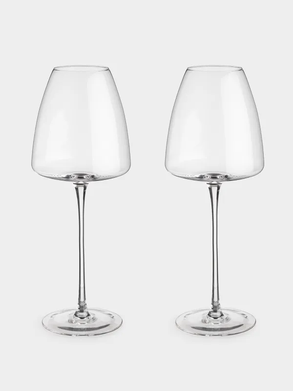Бокал для красного вина, 570 мл, 2 шт, кристальное стекло, Avellino, image-0