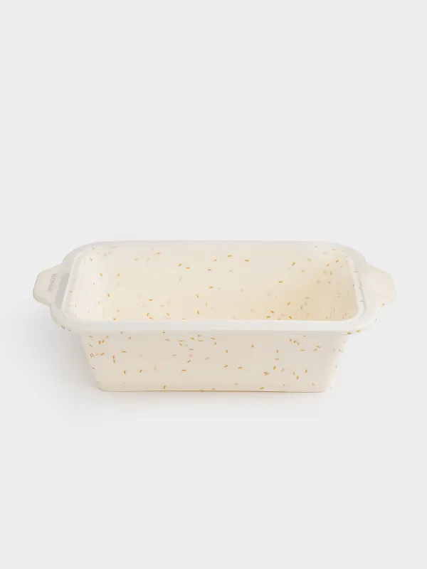 Форма для выпечки, в крапинку, молочная, Bakery speckled, image-1