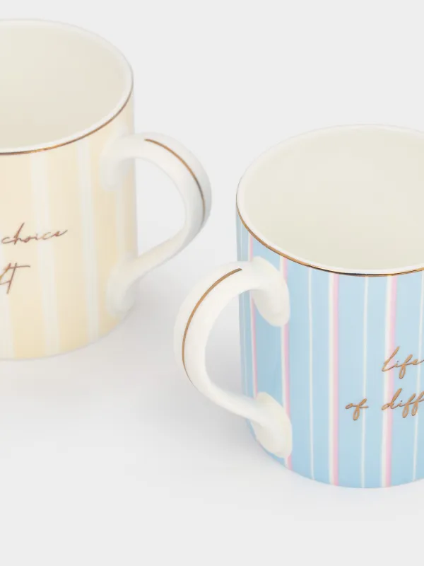 Кружка, 380 мл, 2 шт, Полосы, Geometry, image-3