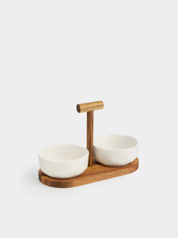 Набор для закусок, на подставке, Noble tree, image-1