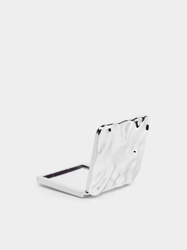 Зеркало карманное, двустороннее, Волны, Wave, image-0