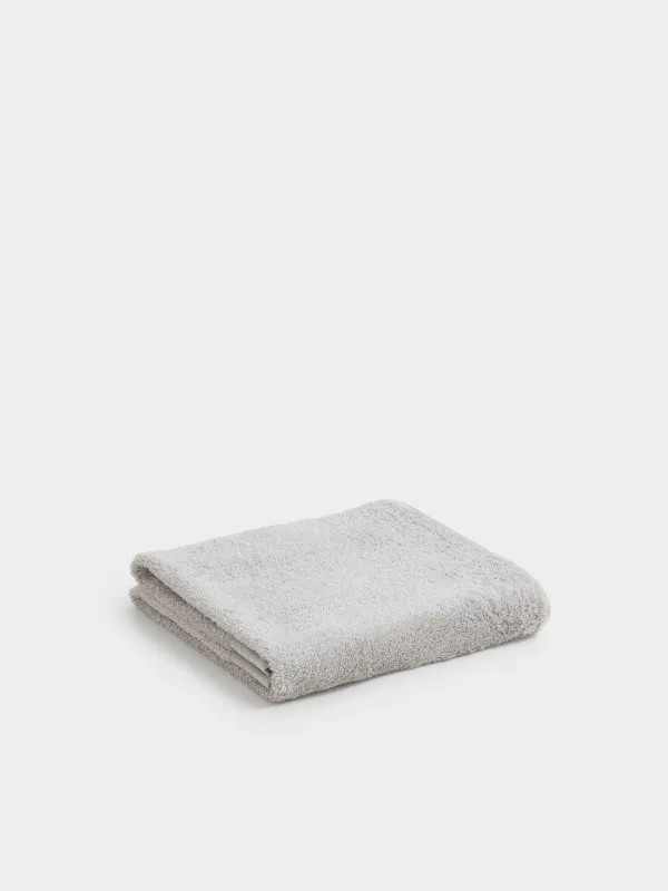 Полотенце, 50х90 см, хлопок, серое, Gentle cotton, image-0