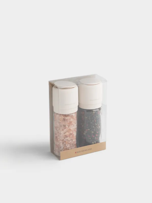 Мельница для специй, 17 см, 2 шт, механическая, Соль/Перец, Spices, image-3