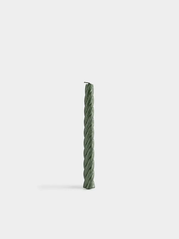 Свеча, 20 см, тонкая, Спираль, Spiral shape, image-0