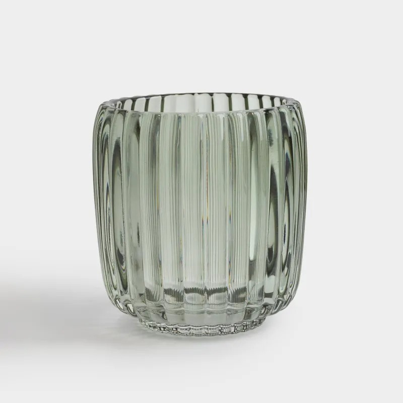 Стакан для ванной комнаты, 9 см, стекло, зеленый, Artemis